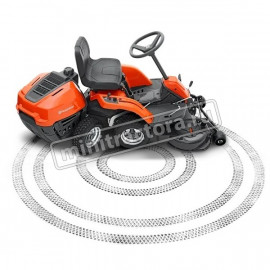 Садовый райдер Husqvarna R 112C5 с декой 85 см